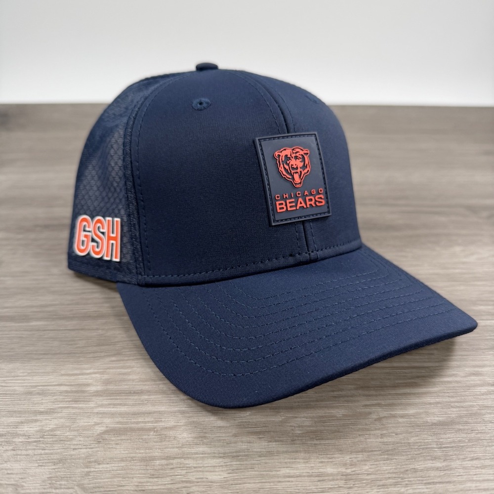 Chicago Bears New Era Sideline 9SEVENTY Snapback Hat Navy GSH Size Medium-Large